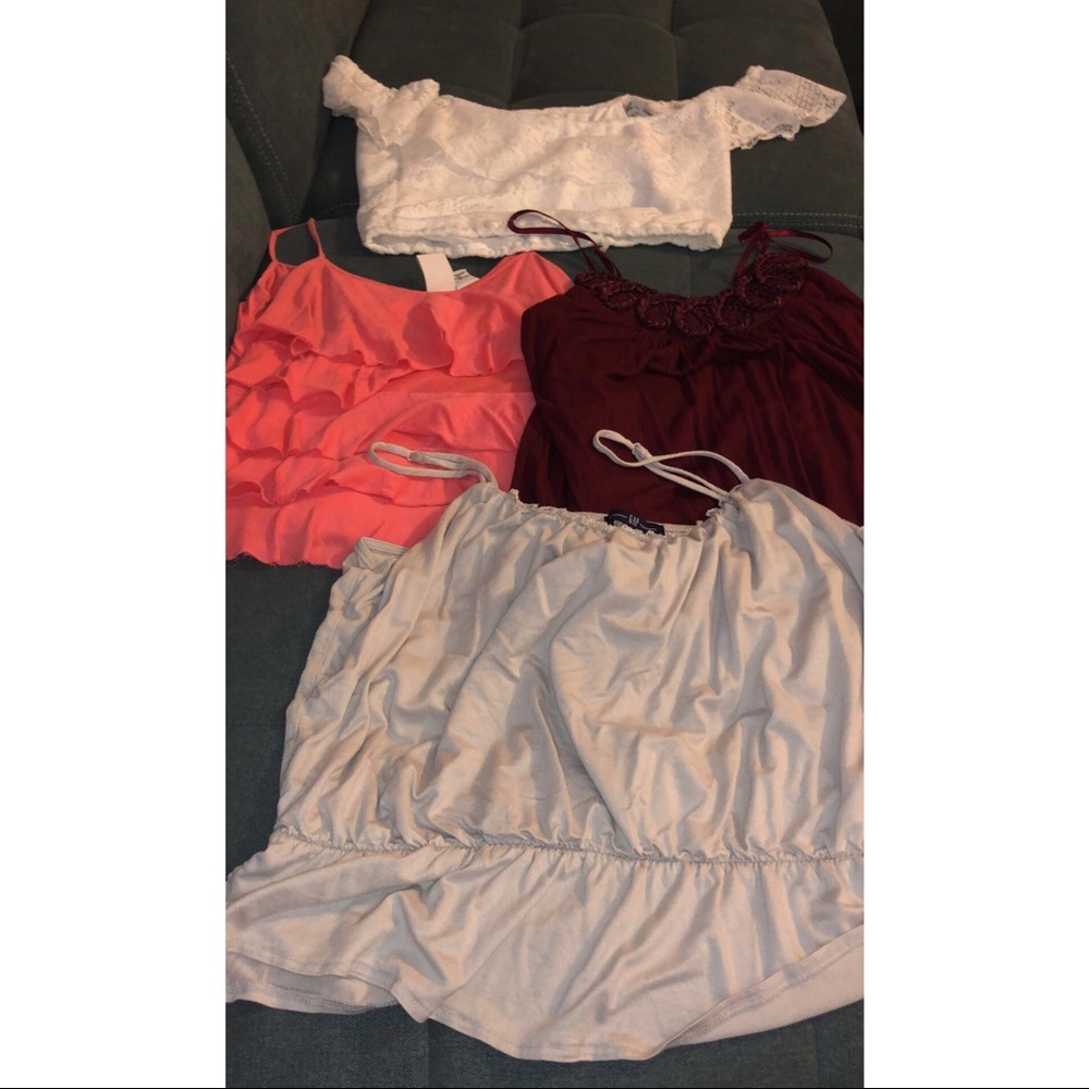 4 blouses for $12